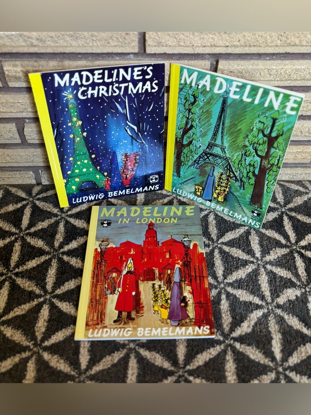 Madeline Book Collection - Paris - London - Madeline Christmas
